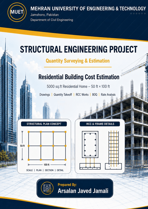 5000 sq.ft QS Estimation Project